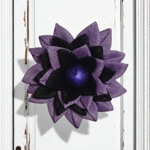 Black & Purple Flower-1