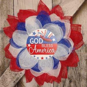Handmade Patriotic Wreath-1